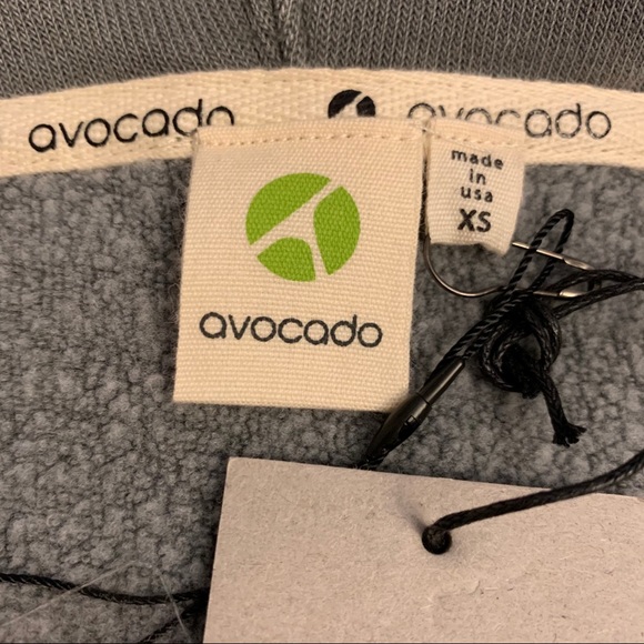 NWT Avocado Brand Paz Hoodie in Olive Green - Picture 8 of 9